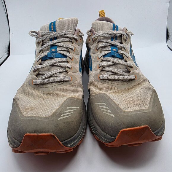 Brooks Cascadia 16 Mens Size 12 Oyster Mushroom Alloy Orange Athletic Shoes - Picture 2 of 13